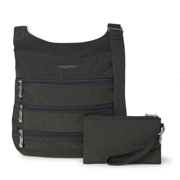 NWT Baggallini Crossbody 'Big Zipper Bagg'